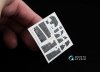 Quinta Studio QD48033 F-16I 3D-Printed & coloured Interior on decal paper (for Kinetic kit) 1/48